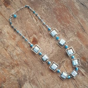 Handmade Glass Bead Necklace
